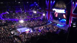 RAW London  ENTRANCES of Undertaker The Shield amp Team Hell No [upl. by Alcine]