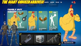 FORTNITE x FAMILY GUYGIANT CHICKEN BUNDLE [upl. by Candy]