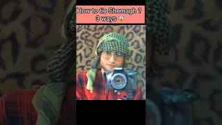 How to tie shemagh 3 easy ways  Amaan Ullah [upl. by Anson]