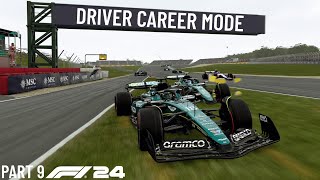 Aston Martins COLLIDE on PITLANE ENTRY F1 24 Driver Career Part 9 [upl. by Eirovi]