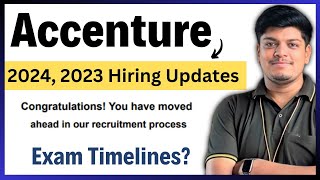 Accenture 2024 2023 Hiring Breaking News  Previous Rejection  Congrats Mail  Exam Timelines [upl. by Lourie]