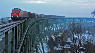 Ludmillas auf der Marschbahn 2012 GüterzugUmleiter 2 Hemmingstedt und Hochbrücke [upl. by Kondon889]