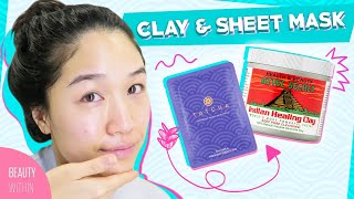 6 Types of Face Masks to Clear amp Hydrate Your Skin Sheet Mask Sleeping Mask Clay Mask [upl. by Cusick62]