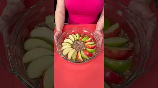 Easy No Bake Dessert 🍎holidayrecipes easyrecipes easydessert kitchengadgets [upl. by Novikoff]