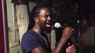 Steeve Khé from Djakout 1 singing quotRedemption Songquot  Bouyon Night Anbyans Resto Sept 23rd 2013 [upl. by Myrvyn]