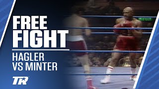 Hagler Stops Hometown Fighter In Backyard Of London  FULL FIGHT  Marvin Hagler vs Alan Minter [upl. by Jermyn436]