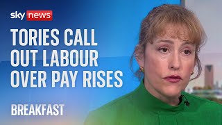 Shadow health secretary calls out Labour over pay rises as nurses reject 55 pay rise offer [upl. by Ynafetse]