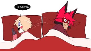 Shut Up 😂  HAZBIN HOTEL COMIC [upl. by Arracat]