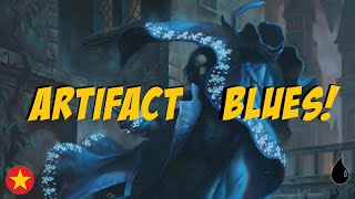 MTG Arena Mono Blue Artifact Standard Ranked BO1 [upl. by Zonnya]