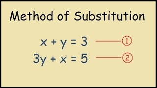 Simultaneous Equations  Example to solve 3 [upl. by Anwahsiek]