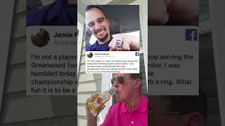 High School Football Team Gifts Their Janitor A State Championship Ring grandpa [upl. by Britta]