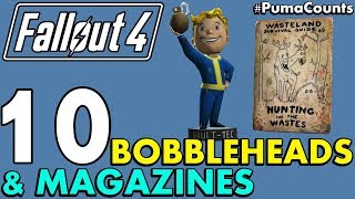 Fallout 76 Bobblehead amp Magazine Spawn Locations  Sutton [upl. by Nyluqcaj]