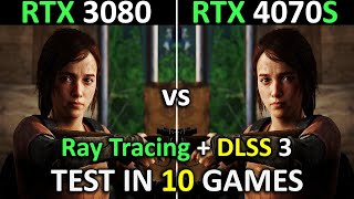 RTX 3080 vs RTX 4070 SUPER  Test in 10 Games  1440p  2160p  The Ultimate Comparison 🔥  2024 [upl. by Jeralee]