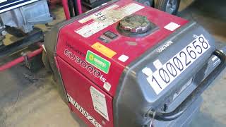 Lot 14 2018 Honda EU3000IS Generator 3000 Watt [upl. by Irmo]