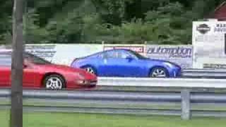 350Z vs 300ZX Twin Turbo [upl. by Eizzil]