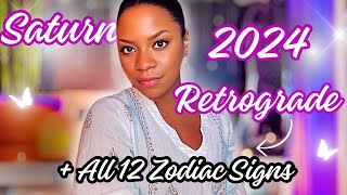 Surviving Saturn Retrograde 2024 All Zodiac Sign Predictions and Details  June 29th to Nov 15th [upl. by Olympie]