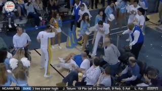 UCLA Cheerleader Falls Twice – Chivalry Fail [upl. by Eneliak]