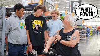 Catching Racist Old Man at Walmart [upl. by Iturhs]