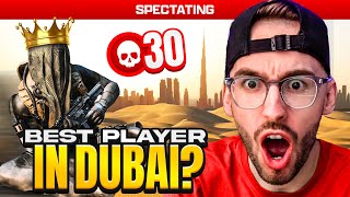 I SPECTATED THE BEST WARZONE PLAYER IN DUBAI [upl. by Anderer]