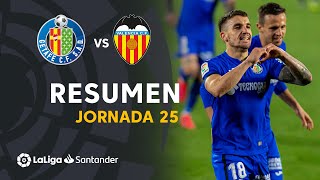 Resumen de Getafe CF vs Valencia CF 30 [upl. by Riehl]