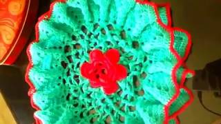 Tuto crochet Napperon au crochet [upl. by Aihsas]