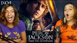 THEY TRICKED US PERCY JACKSON AND THE OLYMPIANS 1x04 REACTION  I Plunge to My Death [upl. by Eetnuahs]