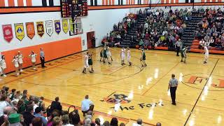 Ottoville Boys Basketball vs Fort Jennings [upl. by Ahsiened]