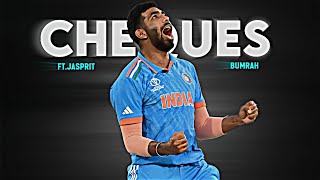 Jasprit X Cheques ll FtJasprit Bumrah ll Boom Boom Bumrah 💥 Edit ll PmgZone [upl. by Aurore673]