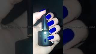 Royal Blue Gel Nail Polish Color  BP50 SKU 5233750 by BORN PRETTY shorts  Rose Pearl [upl. by Olyhs]