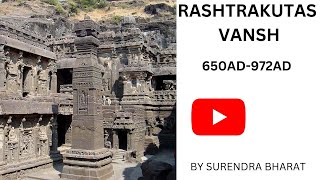 ANCIENT HISTORY RASHTRAKUTAS VANSH  LEC 1 HISTORY BY SURENDRA BHARAT [upl. by Arel]