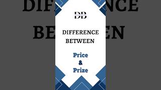 Difference Between Price and Prize  The Debate of Price vs Prize Who Wins  Price vs Prize Decoded [upl. by Newman]