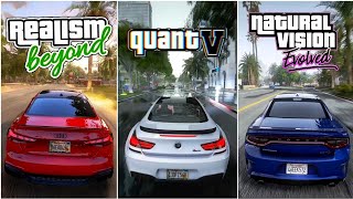 💥 How to install ⁴ᵏ GTA 5 Graphics Mod  🔥NVE  QuantV Realistic Beyond Combined Graphics Mod 😱 [upl. by Baalman245]