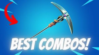 BEST COMBOS FOR STUDDED AXE PICKAXE 2022 UPDATED fortnite battle royale [upl. by Wernick536]