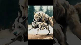 Wolf attacked baby goat Wolf vs Goat shorts youtubeshorts wolf goat fighting animals [upl. by Neerac]