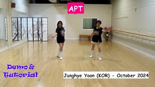 APT  Line Dance Dance amp Teach  Junghye Yoon  Regina Cheung [upl. by Qirat]