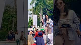 ADINDA AZANI BAWA TROPHY KSTAR KARNAVAL SCTV TASIKMALAYA‼️karnavalsctv shorts shortvideo [upl. by Novyat]