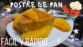 DIY DELICIOSO POSTRE DE PAN [upl. by Kaule]