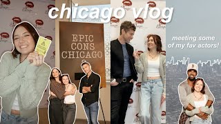 chicago convention vlog🎞️⭐️🚨 meeting the rookie cast  more [upl. by Lion756]