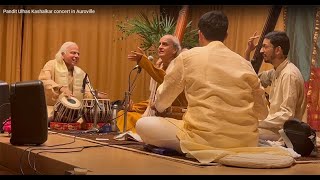 Pandit Ulhas Kashalkar concert in Auroville [upl. by Aenil877]