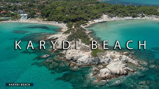 Karidi Beach  SITHONIA  GREECE 2022  4K UHD 60fps [upl. by Cedar]