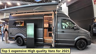 Top 5 expensive High quality campervans for 2025 [upl. by Nevs179]