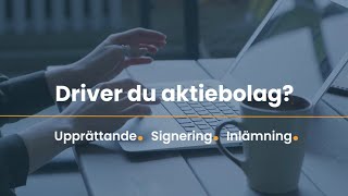 Driver du aktiebolag Med BL Bokslut gör du dina bokslut helt digitalt [upl. by Nyrtak]