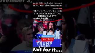 Danika Patrick “Nunca he estado en una fiesta de Diddy” Apoyando a DONAL TRUMP donaldtrump short [upl. by Larimore278]