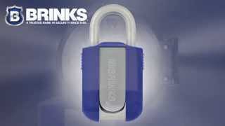 Brinks Weather Resistant Resettable Padlock [upl. by Woody]