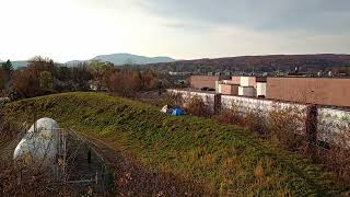 Rutland Vermont Homeless in Tents Near River Street Bridge [upl. by Chung]