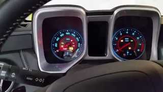 2014 GM Chevrolet Camaro  Checking Out Drivers Gauges amp Dashboard Radio [upl. by Clari959]