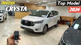 Toyota Innova Crysta Top Model 2024 ❣️ Innova Crysta Top Model Review 😍 [upl. by Atsirk]