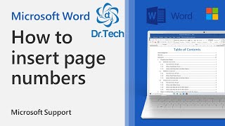 Page Numbers Starting from different pages  Thesis Page Numbers in MS Word  Dr Tech [upl. by Ydnolem]