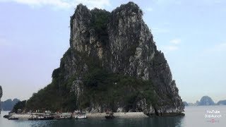 Fahrt zur Grotte Dau Go Cave Ha Long Bucht grottes vietnam Höhle Tropfsteinhöhle Halong Bucht [upl. by Lockwood946]