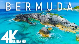 FLYING OVER BERMUDA 4K UHD  Relaxing Music Along With Beautiful Nature Videos4K Video Ultra HD [upl. by Lancelot]